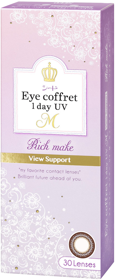 オプティカルブラン,シード,SEED,シード Eye coffret 1day UV M View Support